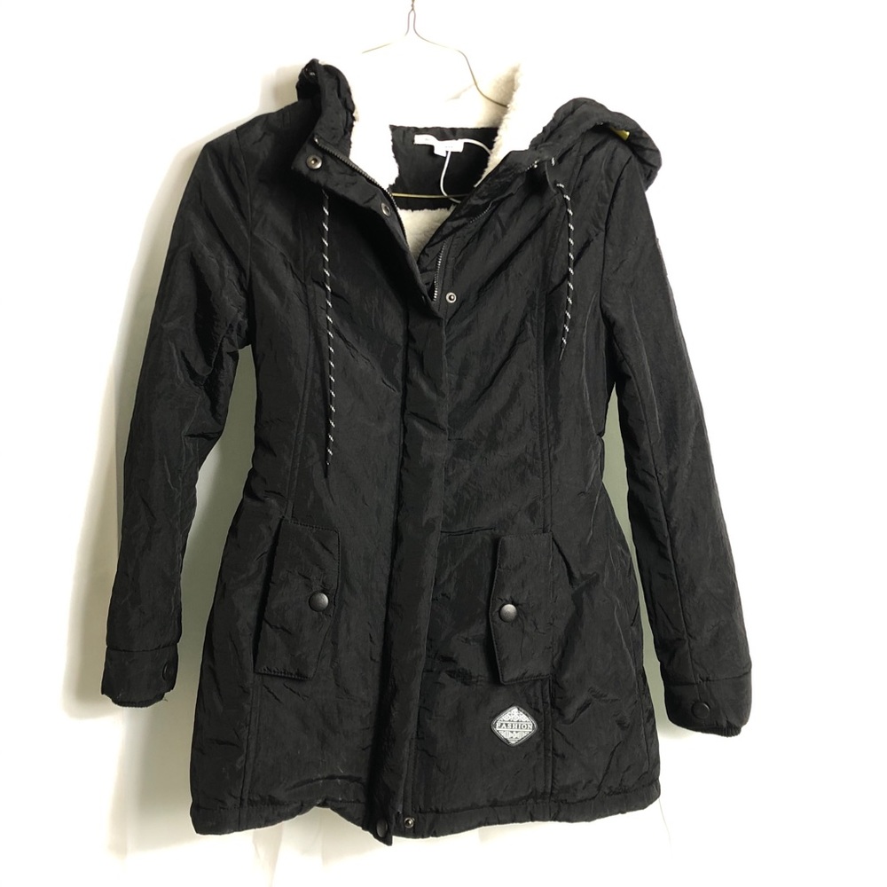 Fashion fleece lined Coat